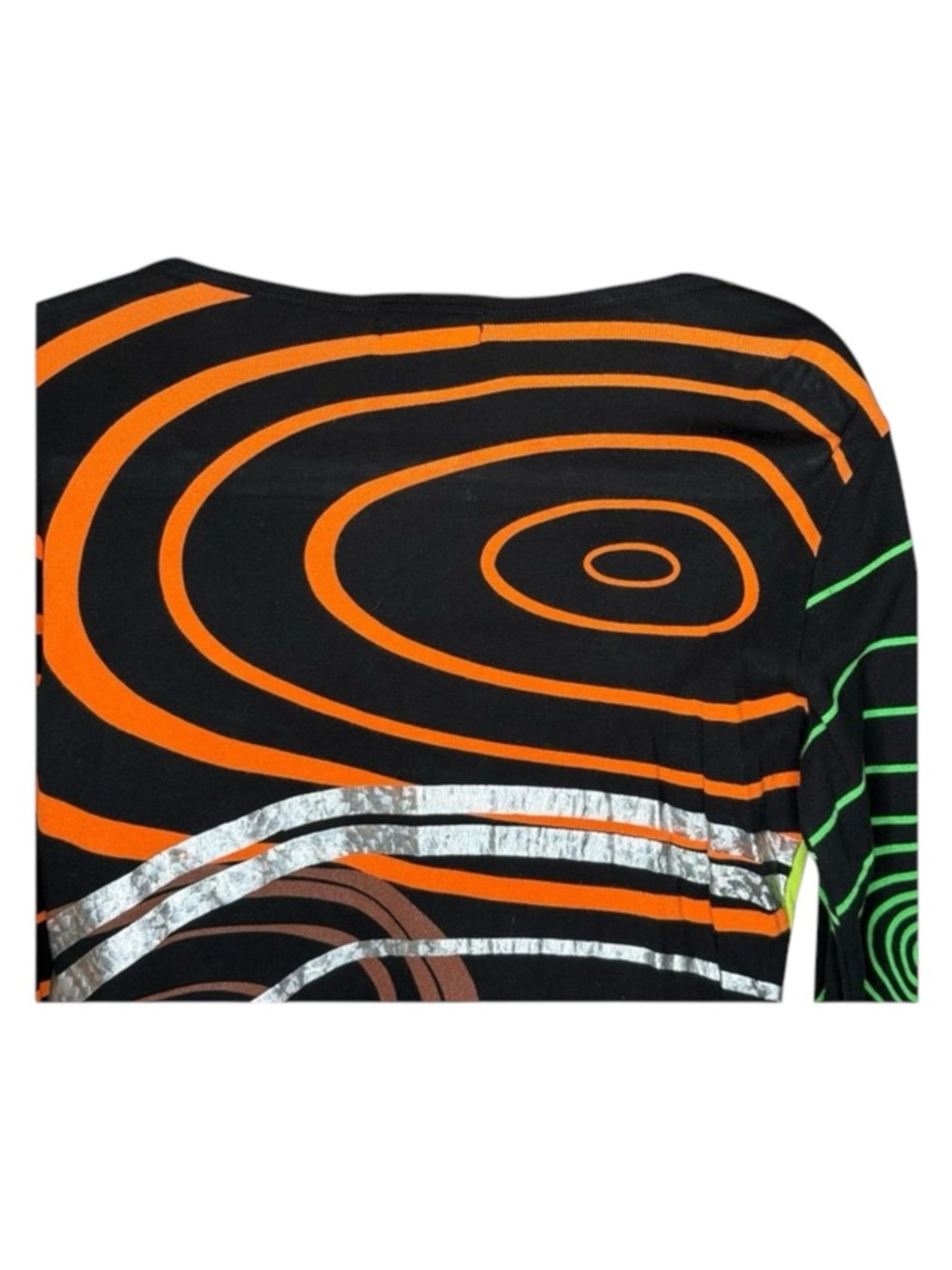 Rare: Custo Barcelona 𖦹 Camera Girl Photography Babe Tee 𖦹 Black Green 𖦹 Large - Picture 8 of 16